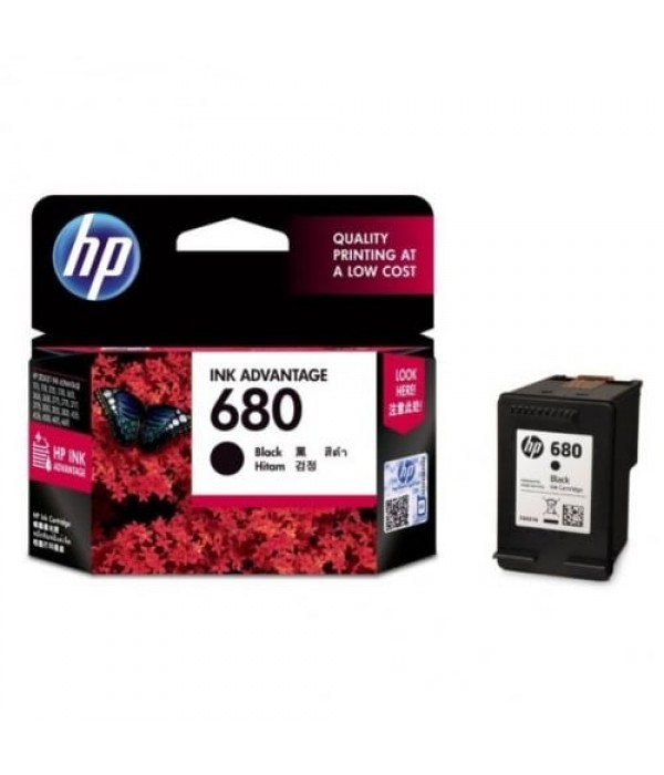 HP 680 Original Black Ink Advantage Cartridge